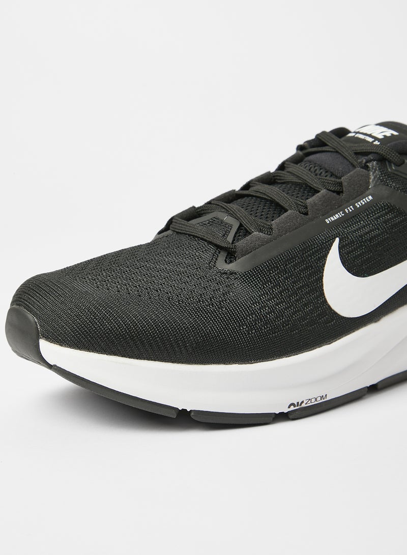 Nike - Air Zoom Structure 24 Running Shoes Black - Image 1