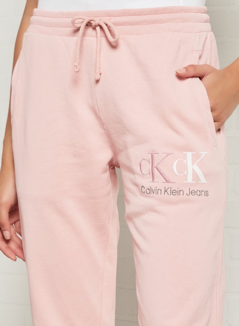 Calvin Klein Jeans - 90's Logo Sweatpants Pink - Image 1