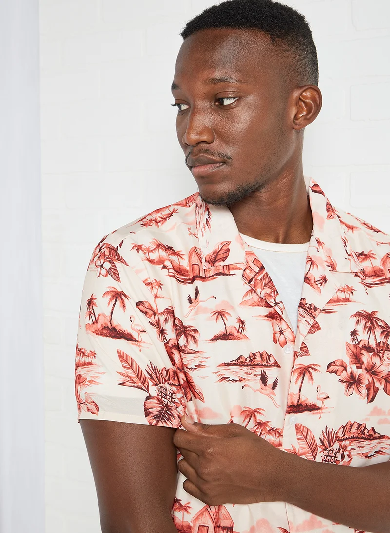 STATE 8 Graphic Print Shirt Multicolour