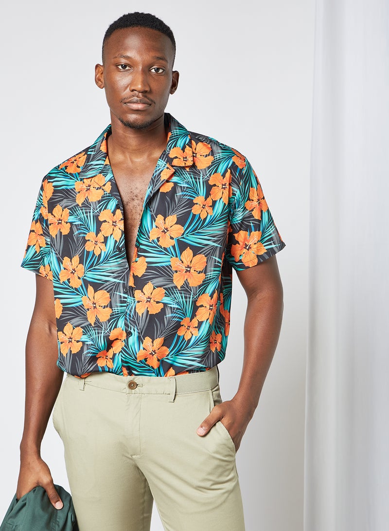 STATE 8 - Floral Print Shirt Multicolour - Image 1