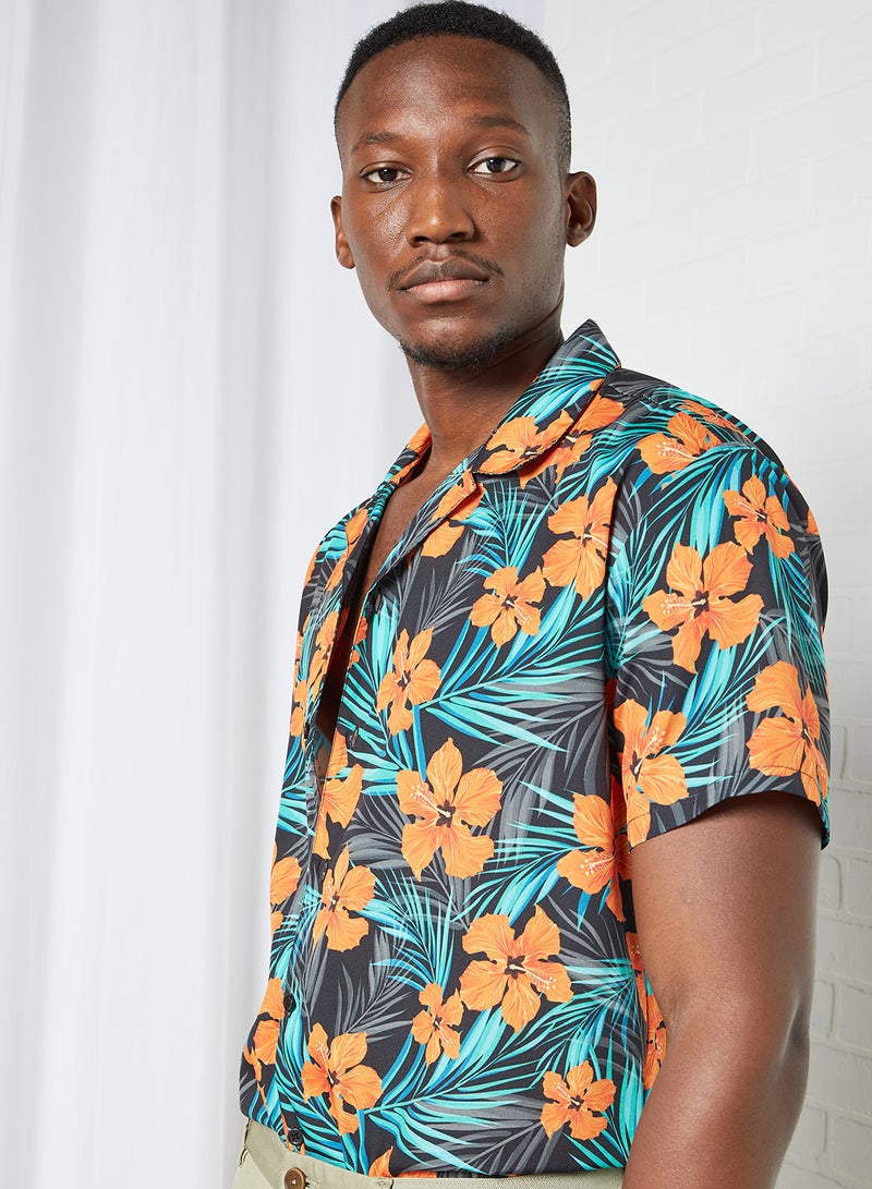 STATE 8 - Floral Print Shirt Multicolour - Image 1