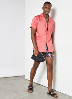 STATE 8 Short Sleeve Shirt Pink  - Image 2