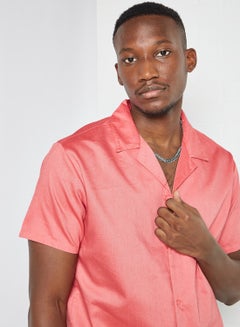 STATE 8 Short Sleeve Shirt Pink  - Image 3