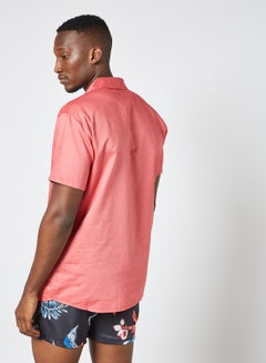 STATE 8 Short Sleeve Shirt Pink  - Image 4