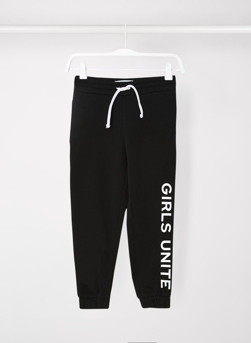 Kids/Teen Drawstring Sweatpants Black - v1628255492/N46172584V_1