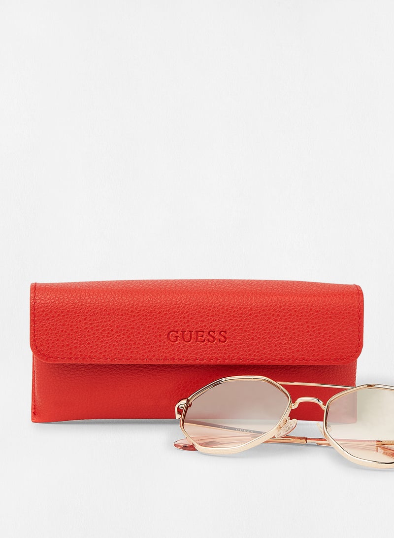 جس نظارة شمسية بإطار سداسي طراز GU7636 للنساء - Image 5