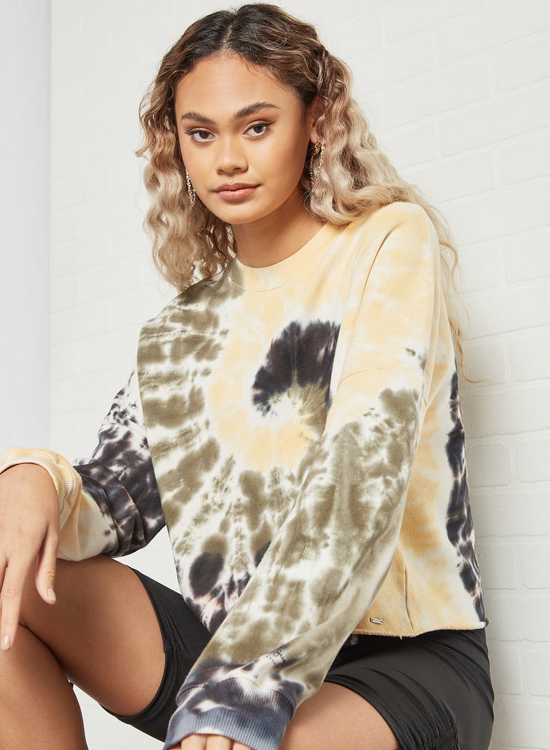Pepe Jeans LONDON - Tie-Dye Sweatshirt Multicolour - Image 1