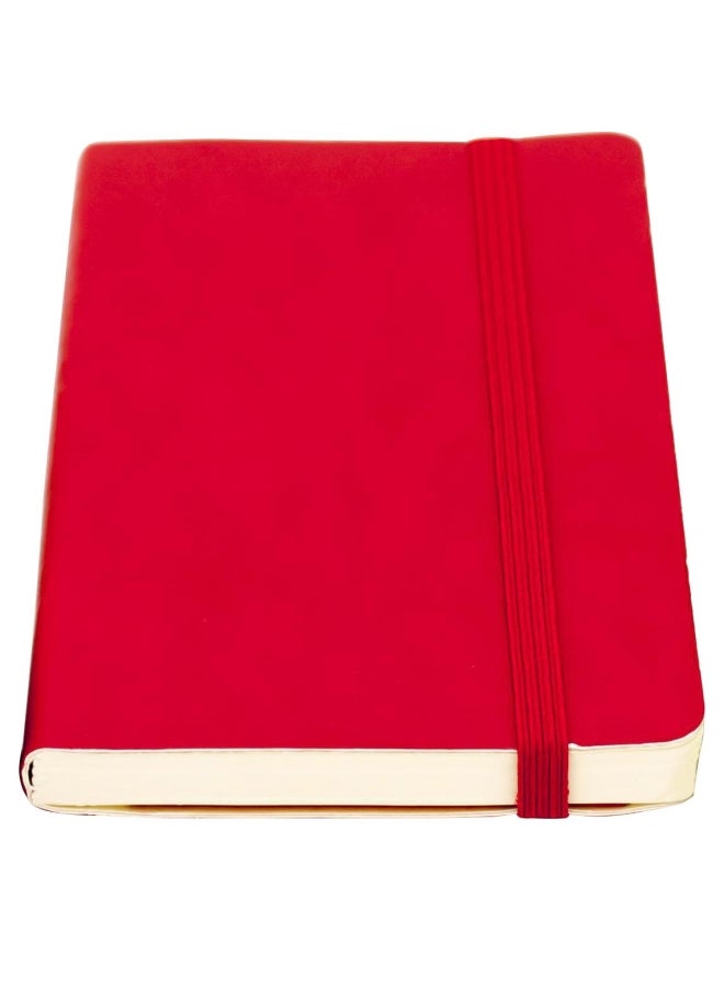 Generic Venzi Lined Memo Notebook Red 