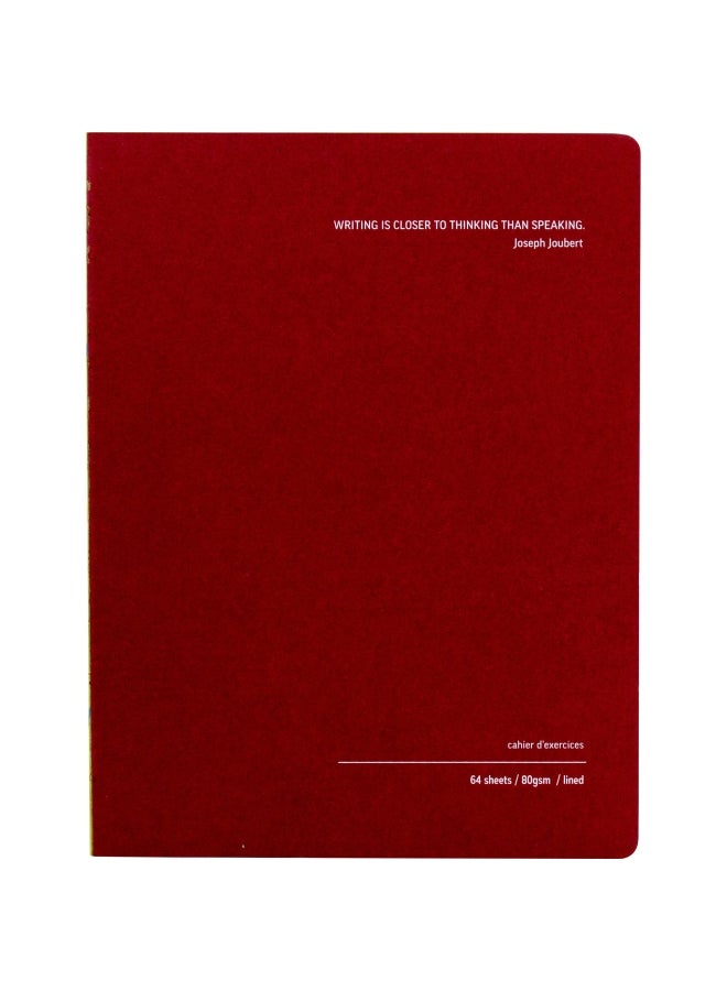 Open Spine Lined Notebook Multicolour