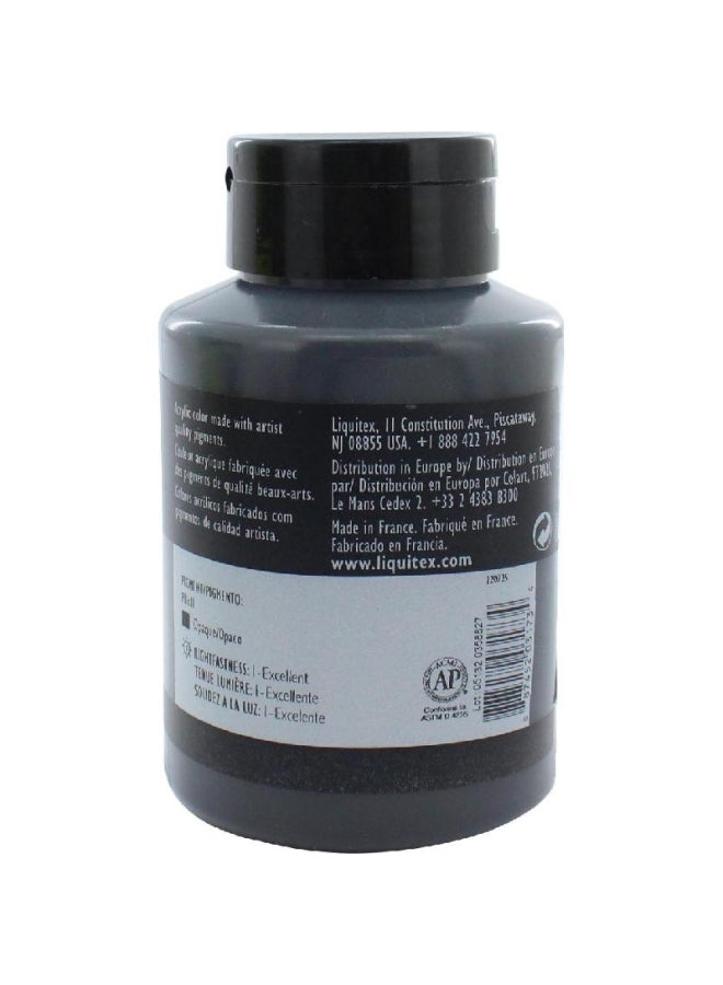 Liquitex Basics Acrylic Paint Black - Image 2