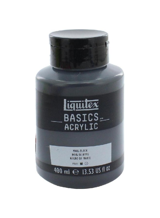 Liquitex Basics Acrylic Paint Black - Image 1