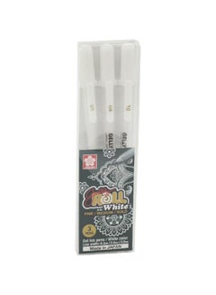SAKURA 3-Piece Gelly Roll Gel Ink Pen Multicolour  - Image 1