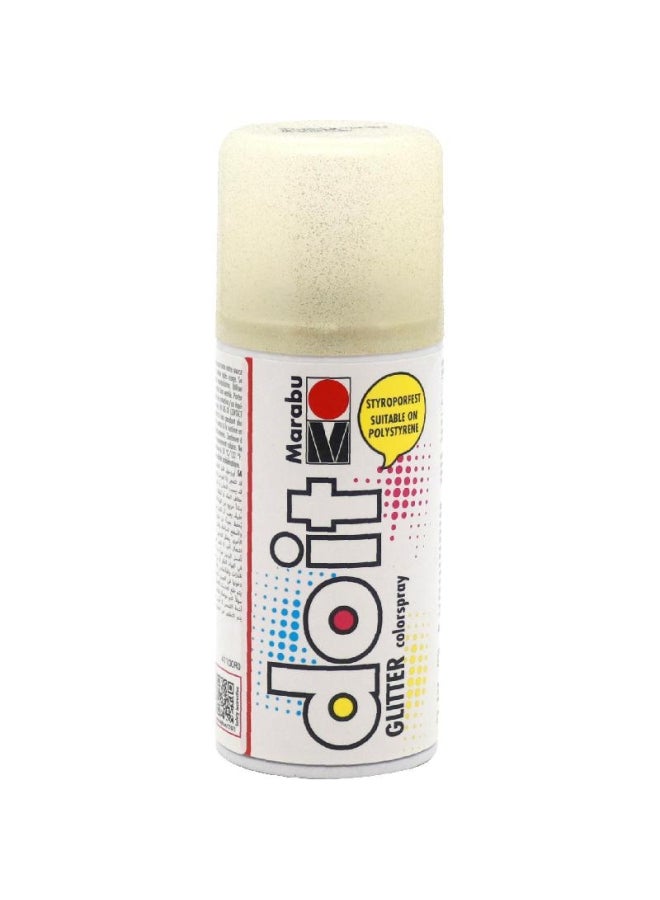 Marabu Do It Glitter Weatherproof Spray Paint Gold