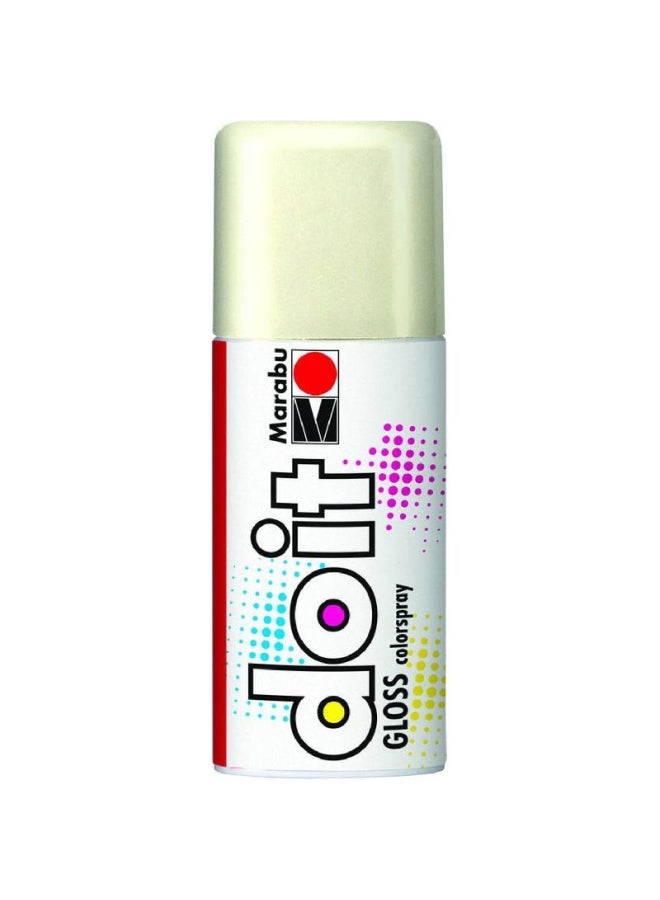 مارابو بخاخ طلاء دو إت جلوس مقاوم للعوامل الجوية لون أبيض.