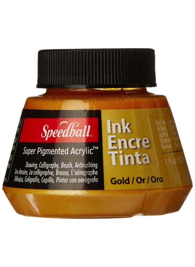 سبيد بول حبر بصبغة فائقة لقلم الخط ذهبي
