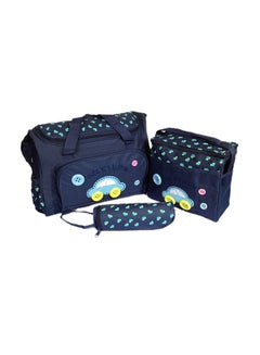 4-Piece Multifunctional Baby Diaper Storage Bag Set