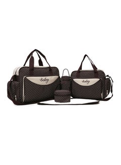 Kidle 5-Piece Multifunctional Baby Diaper Storage Bag Set  - Image 1