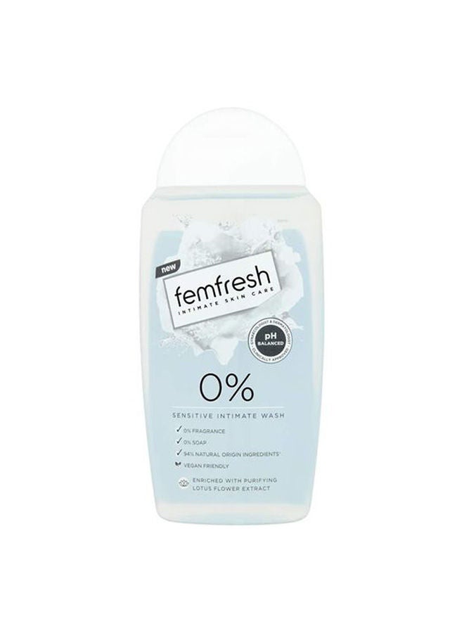 0% Sensitive Intimate Wash PH Balanced White - v1628327935/N49792723A_1