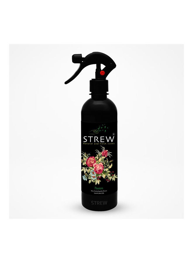 STREW - Air Freshener Spray- Mix Of Natural Garden Flowers Black 460ml - Image 1