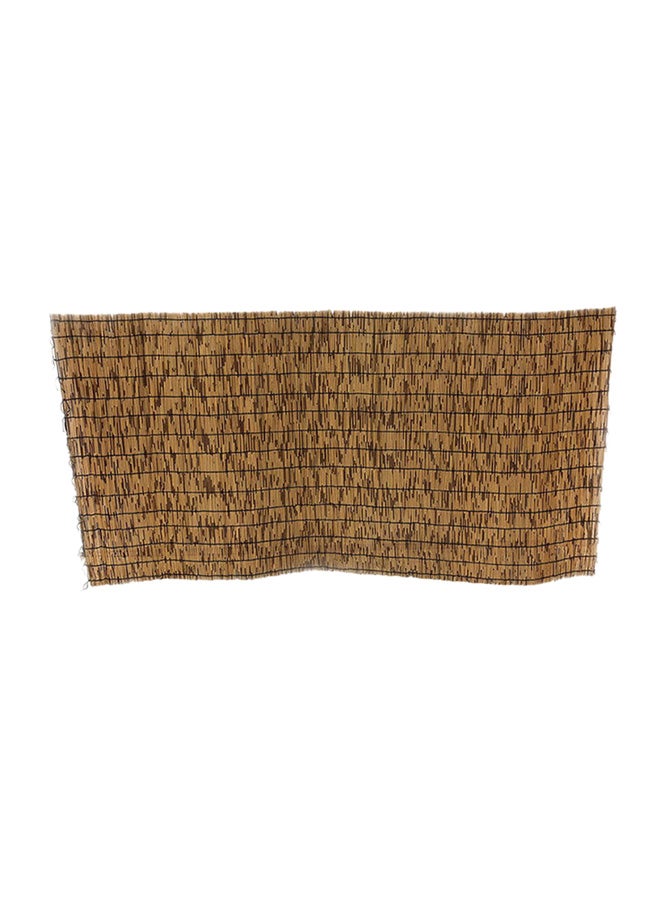 LINGWEI 4-Piece Natural Bamboo Blinds Roller Sun Shade Beige 100x200x1cm  - Image 1