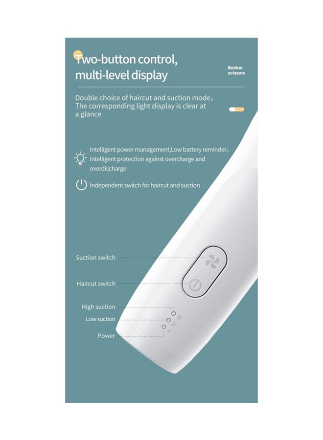 EzzySo Baby Hair Clipper White  - Image 4