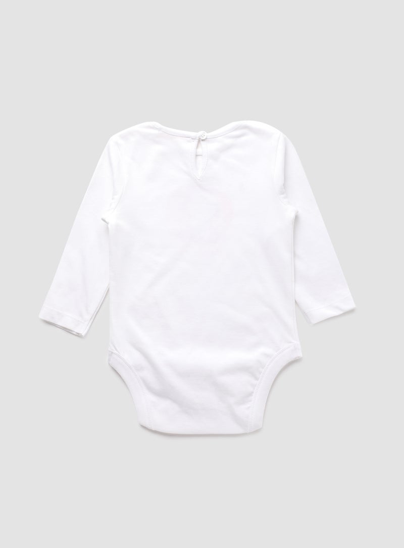 Zarafa Casual Stylish Onesies White  - Image 2