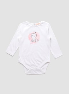 Zarafa Casual Stylish Onesies White  - Image 1