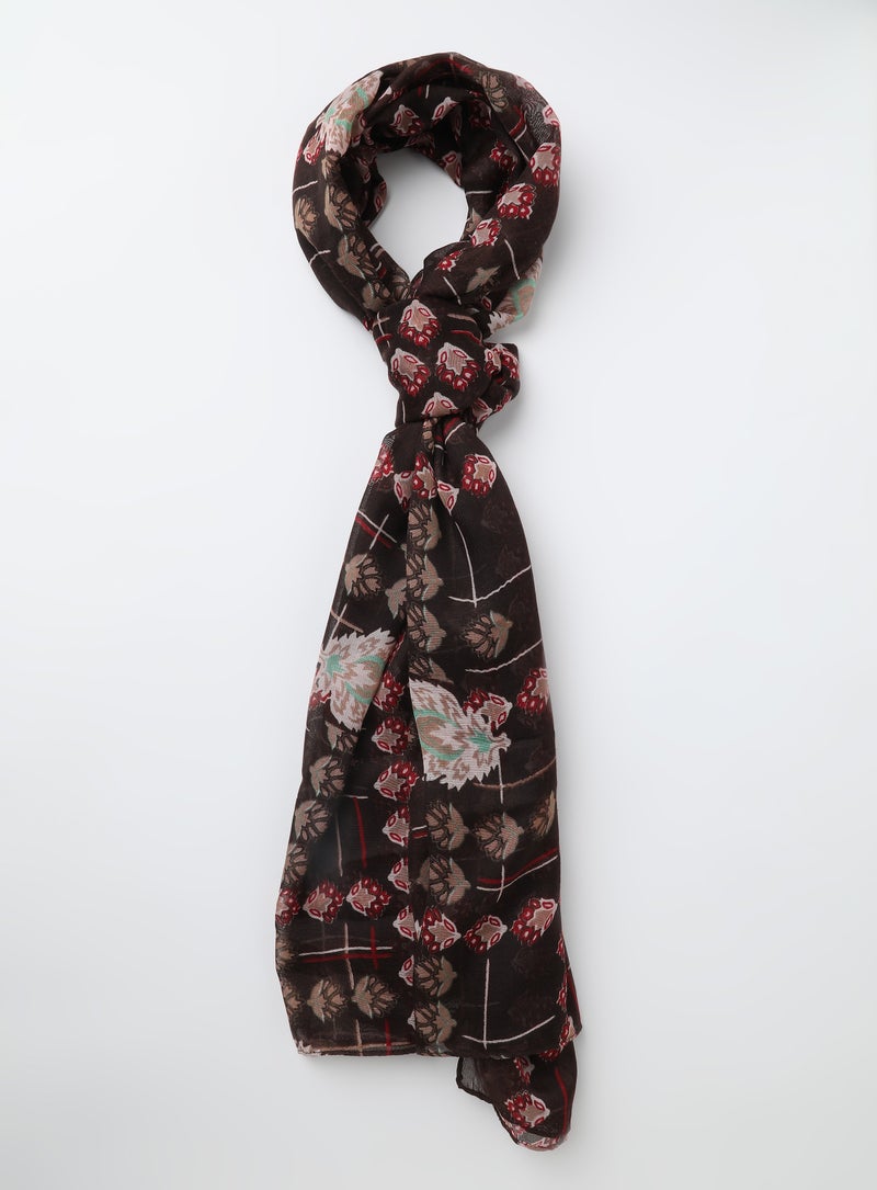 Aila Aop Scarf Multicolour - Image 1