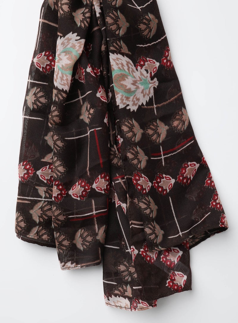 Aila Aop Scarf Multicolour - Image 3