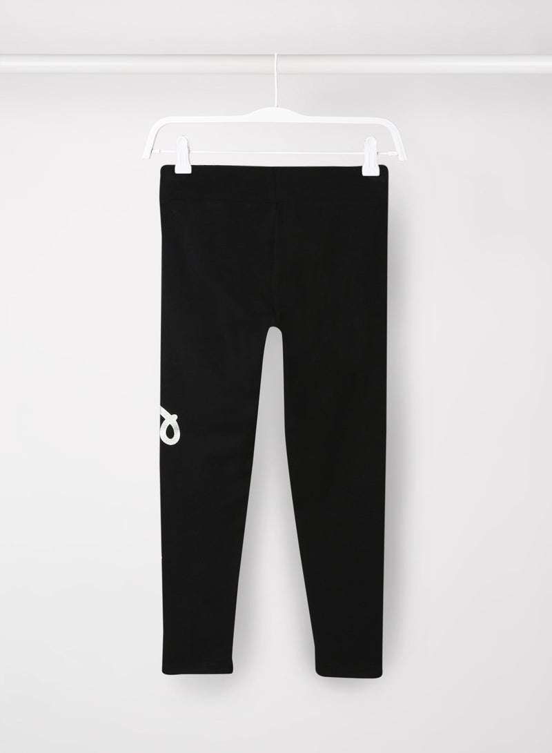 CONVERSE Kids Logo Detail Sweatpants Black  - Image 2