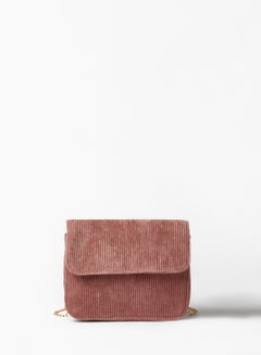 Sivvi x GenM Ribbed Crossbody Bag Pink  - Image 1