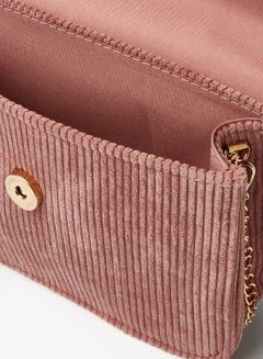 Sivvi x GenM Ribbed Crossbody Bag Pink  - Image 4