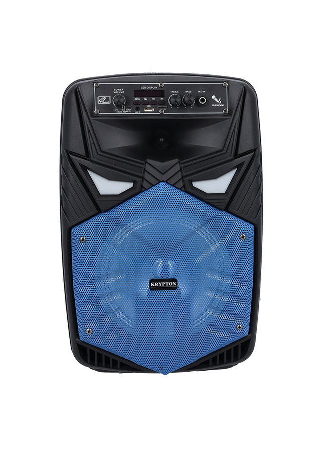 KRYPTON Rechargeable Portable Speaker with Mic & Remote KNMS5395 Black  - Image 5