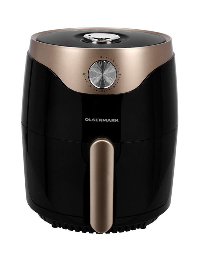 أولسنمارك مقلاة هوائية رقمية سعة 2.8 لتر بخاصية الإغلاق التلقائي بقوة 1400 وات 2.8 L 1400 W OMAF2448 أسود - Image 1