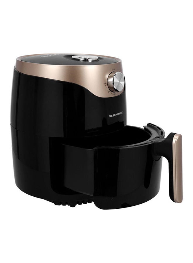 أولسنمارك مقلاة هوائية رقمية سعة 2.8 لتر بخاصية الإغلاق التلقائي بقوة 1400 وات 2.8 L 1400 W OMAF2448 أسود - Image 3