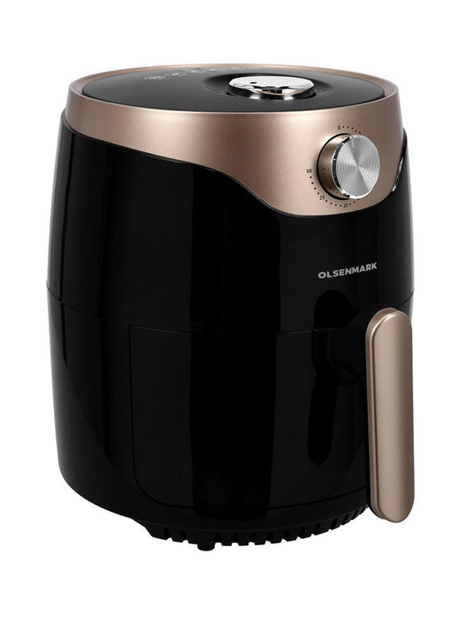 أولسنمارك مقلاة هوائية رقمية سعة 2.8 لتر بخاصية الإغلاق التلقائي بقوة 1400 وات 2.8 L 1400 W OMAF2448 أسود - Image 5