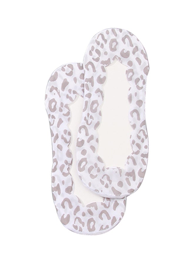 شيمي فوج Leopard Print Women's No Show Socks Multicolour  - Image 1