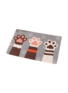 Lovely Cat Claw Sponge Doormat Grey - v1628399304/N46449597A_1