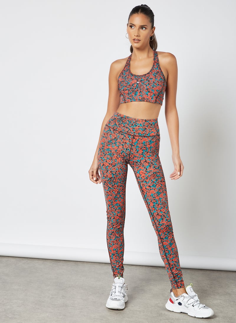 TOMMY SPORT - Sport Medium Support Bra Multicolour - Image 1