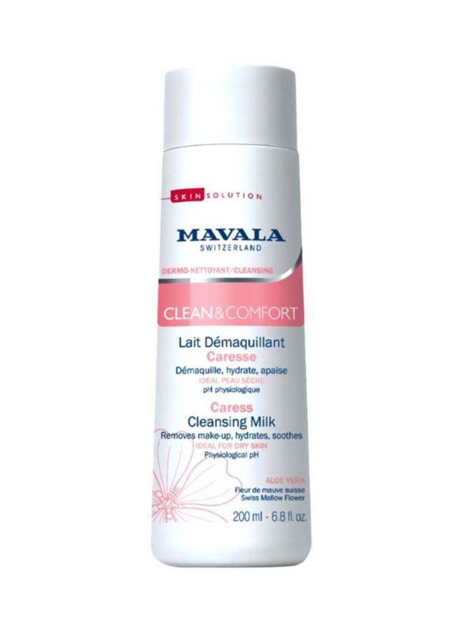 Mavala Clean And Comfort Caress Cleansing Milk Clear 200ml - Image 1