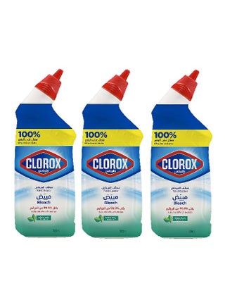 Fresh Scent Toilet Bowl Cleaner Set, 709ml, Pack Of 3 Multicolor - v1628405205/N28144620A_1