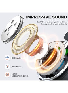 JOYROOM JR-HL2 Bluetooth 5.0 HIFI Quality 300mAh Foldable Wireless And Wired Headset  - Image 5