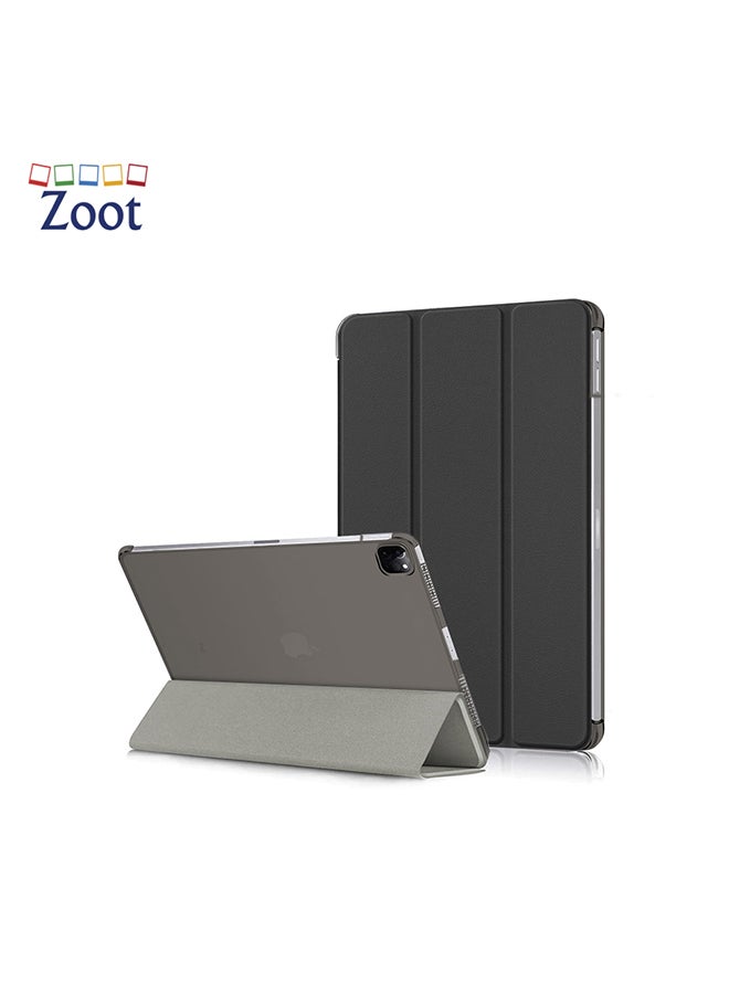 زوت غطاء حماية قلاب وواقٍ لجهاز أبل آي باد آير الجيل الرابع مقاس 10.9 بوصات أسود - Image 2