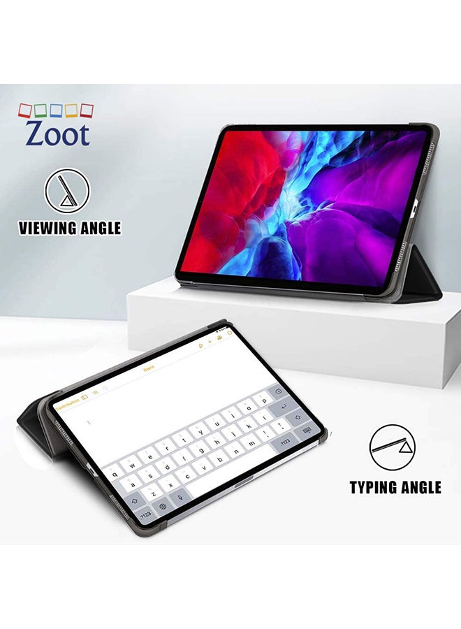 زوت غطاء حماية قلاب وواقٍ لجهاز أبل آي باد آير الجيل الرابع مقاس 10.9 بوصات أسود - Image 3