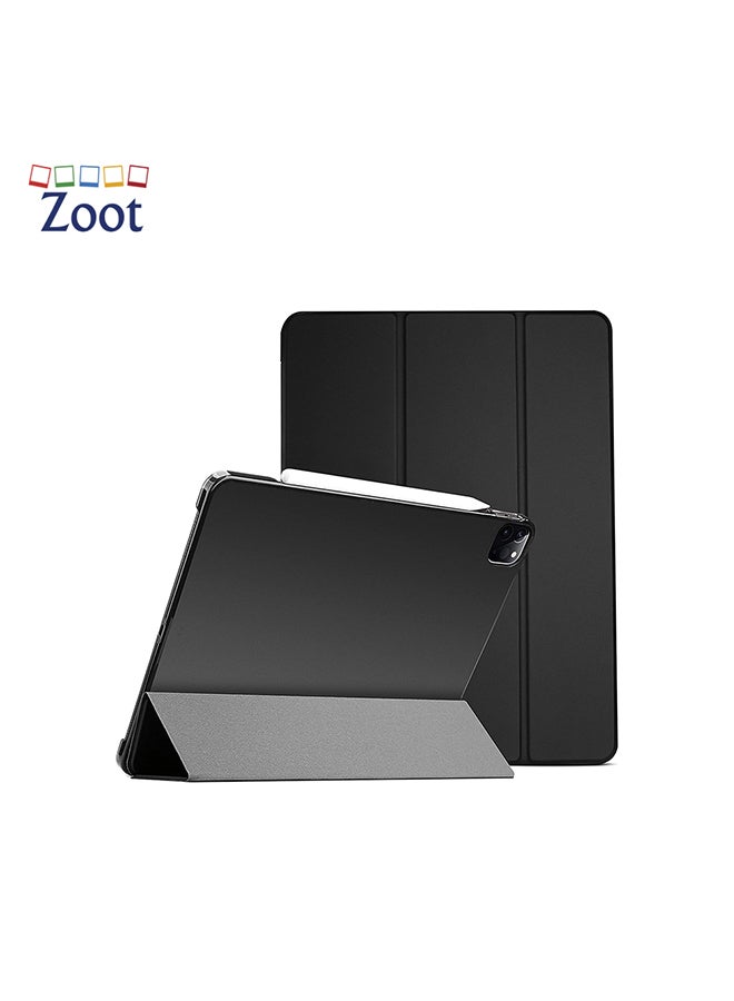 Zoot Protective Flip Cover Case for Apple iPad Pro 11 2020 and 2021 Black - Image 1
