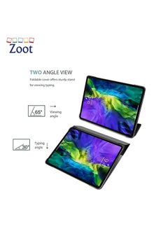 Zoot Protective Flip Cover Case for Apple iPad Pro 11 2020 and 2021 Black  - Image 3