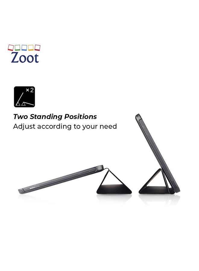 Zoot Protective Flip Cover Case for Samsung Galaxy Tab A 10.1 / T580 Black - Image 2