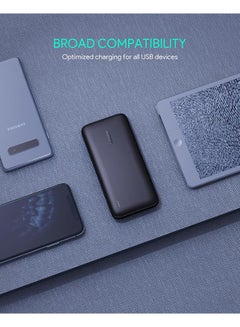 أوكي شاحن باور بنك PB-N73 محمول رفيع بمنفذ USB C وقدرة 15 وات 10000.0 mAh أسود  - Image 5