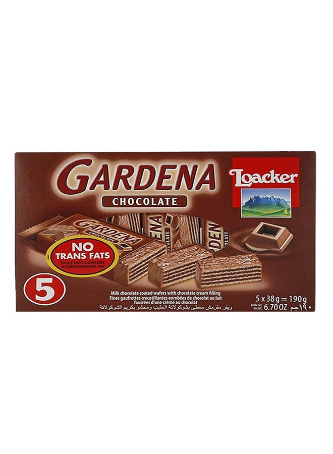 Loacker Gardena Chocolate Coated Wafer 190grams - Image 1