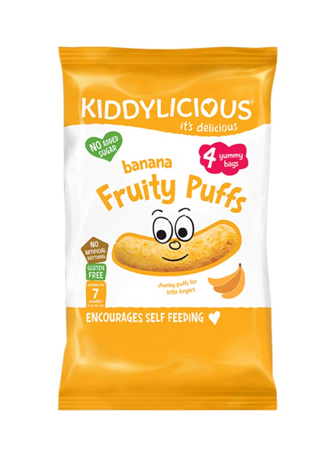 Kiddylicious Banana Fruit Puffs 40grams